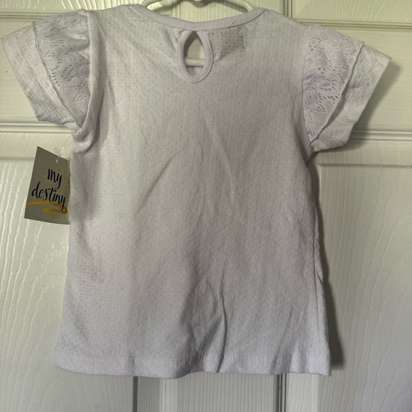 My destiny Toddler Girl NWT Overalls with Floral Embroidery Size 18 Months - Picture 8 of 9